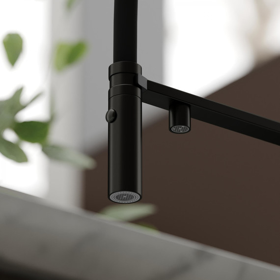 Смеситель для кухни Sancos Imola SC4010MB, чёрный матовый/чёрный - фото 8