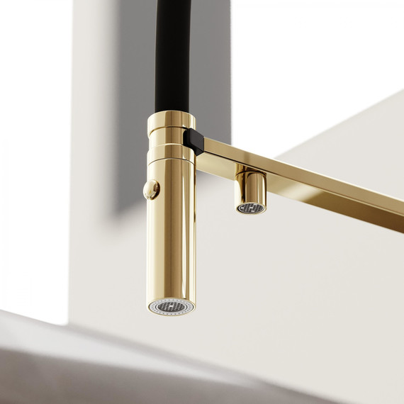 Смеситель для кухни Sancos Imola SC4010ZG, полированное золото - фото 3