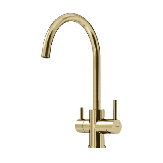 Смеситель для кухни Sancos Taper SC4012BG, брашированное золото - фото 