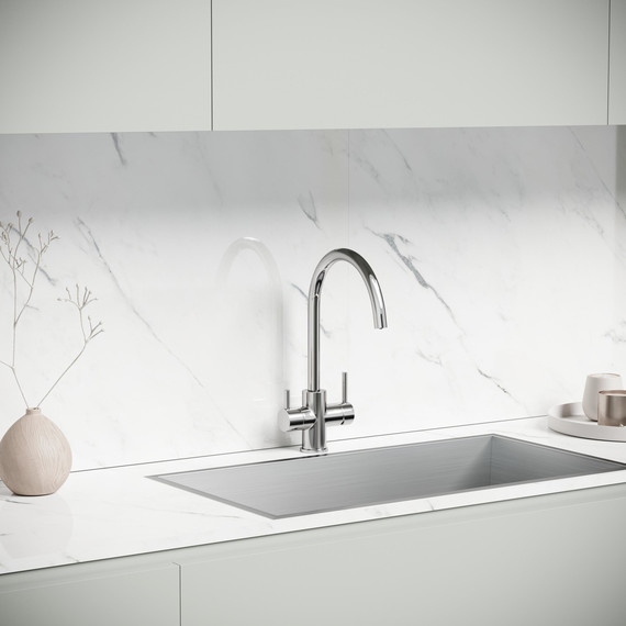 Смеситель для кухни Sancos Taper SC4012BN, брашированный никель - фото 3