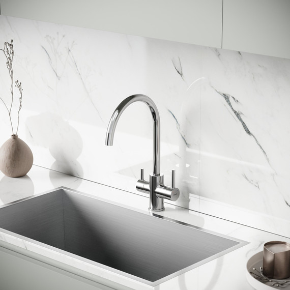 Смеситель для кухни Sancos Taper SC4012BN, брашированный никель - фото 5