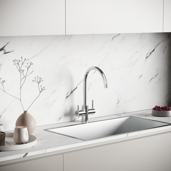 Смеситель для кухни Sancos Taper SC4012CH - фото 3