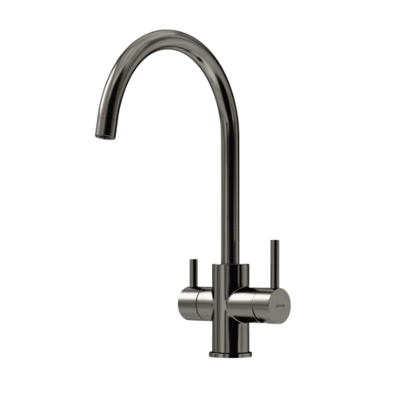 Смеситель для кухни Sancos Taper SC4012GG, вороненая сталь - фото 