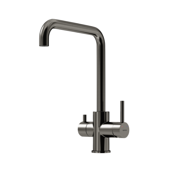 Смеситель для кухни Sancos Vela SC4013GG, вороненая сталь - фото 