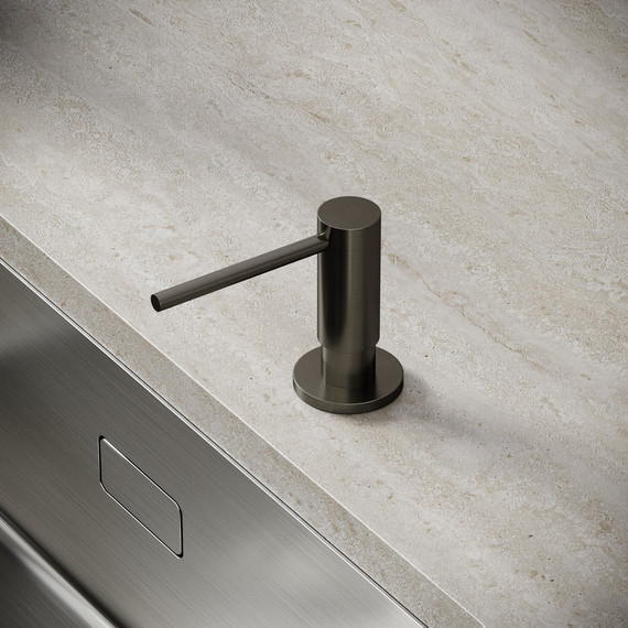 Смеситель для кухни Sancos Vela SC4013GG, вороненая сталь - фото 8