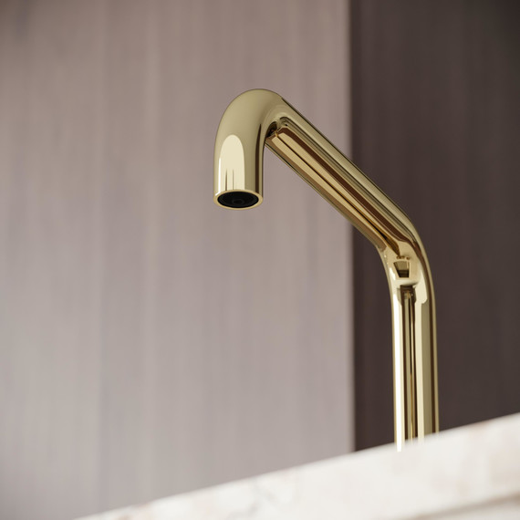 Смеситель для кухни Sancos Vela SC4013ZG, полированное золото - фото 5