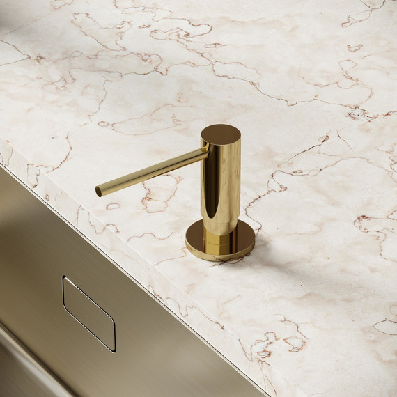 Смеситель для кухни Sancos Vela SC4013ZG, полированное золото - фото 8