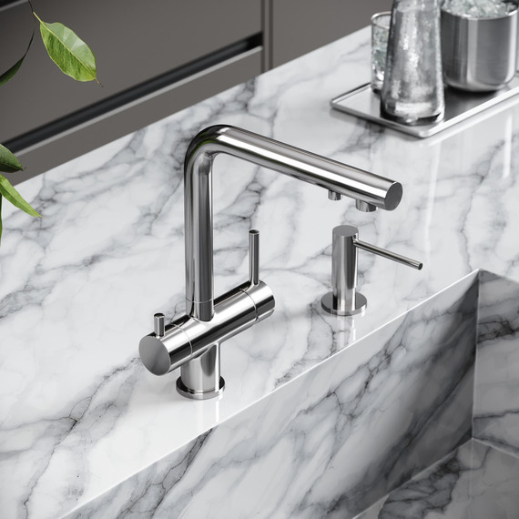 Смеситель для кухни Sancos Foster SC4014BN, брашированный никель - фото 3