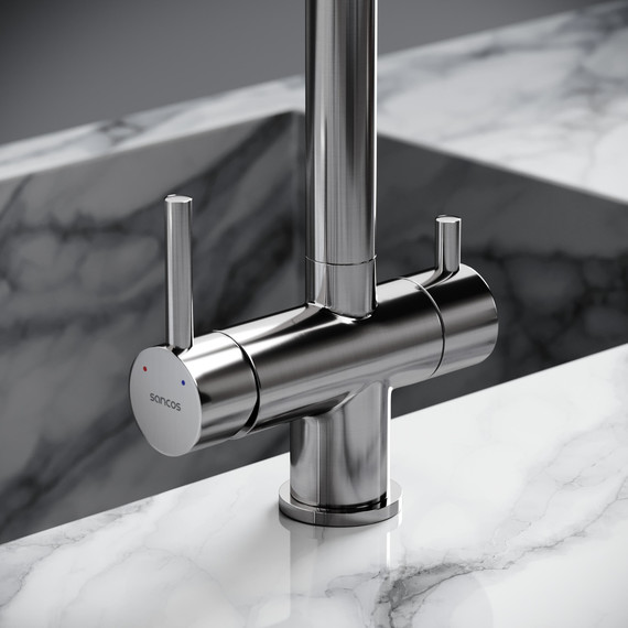 Смеситель для кухни Sancos Foster SC4014BN, брашированный никель - фото 7