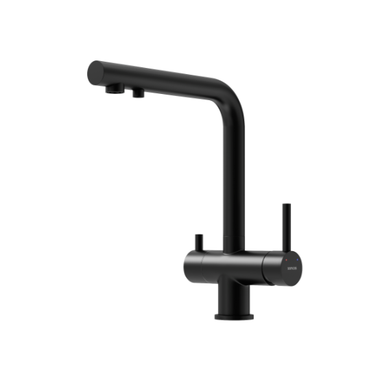 Смеситель для кухни Sancos Foster SC4014MB, чёрный матовый - фото 