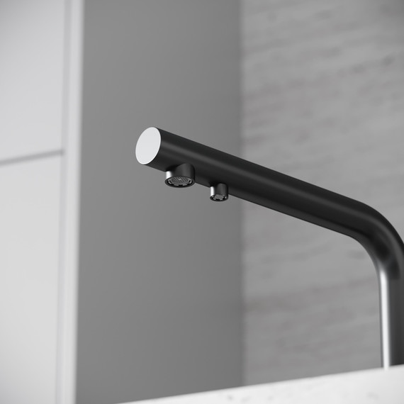 Смеситель для кухни Sancos Foster SC4014MB, чёрный матовый - фото 5
