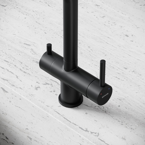 Смеситель для кухни Sancos Foster SC4014MB, чёрный матовый - фото 8