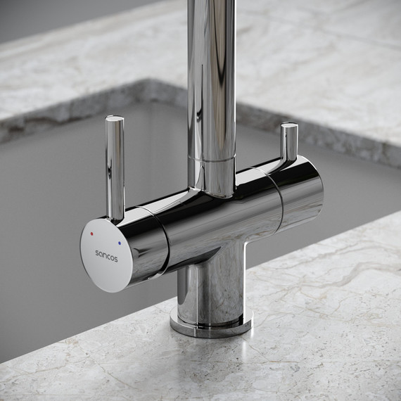 Смеситель для кухни Sancos Spin SC4015CH - фото 7