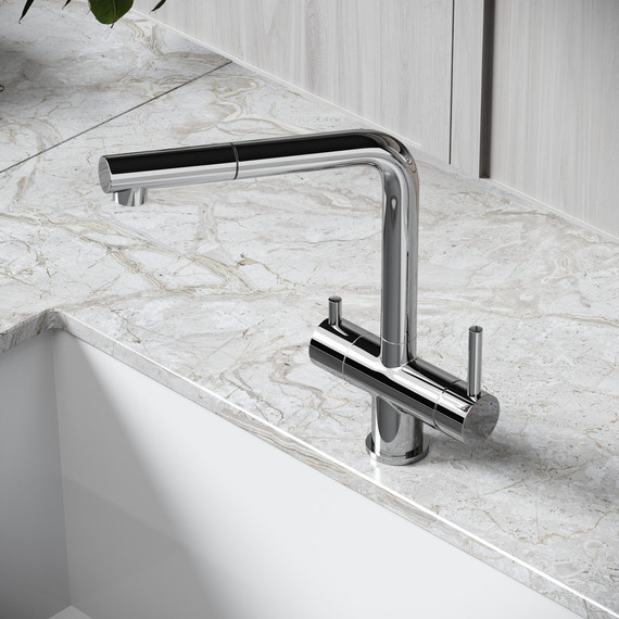 Смеситель для кухни Sancos Spin SC4015CH - фото 9