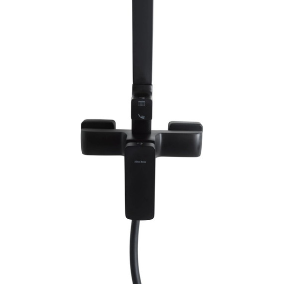 Душевая стойка Allen Brau Infinity 5.21012-31, чёрный матовый - фото 4