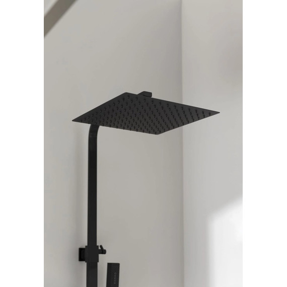 Душевая стойка Allen Brau Infinity 5.21012-31, чёрный матовый - фото 5