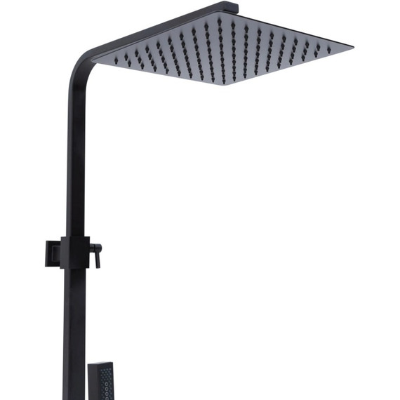 Душевая стойка Allen Brau Infinity 5.21029-31, чёрный матовый - фото 2