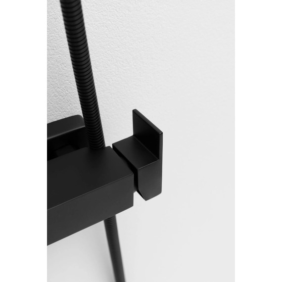 Душевая стойка Allen Brau Infinity 5.21029-31, чёрный матовый - фото 8