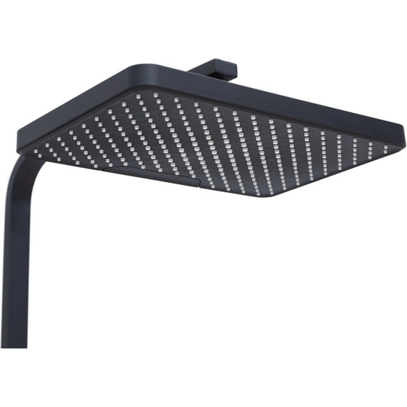 Душевая стойка Allen Brau Infinity 5.21030-31, чёрный матовый - фото 2