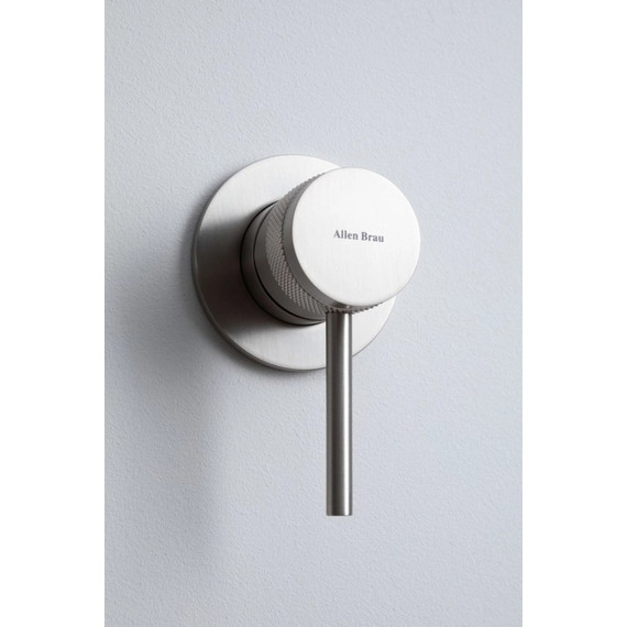 Смеситель для раковины настенный Allen Brau Priority 5.31030-BN (со скрытой частью) никель - фото 4