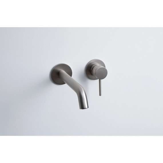 Смеситель для раковины настенный Allen Brau Priority 5.31030-BN (со скрытой частью) никель - фото 8