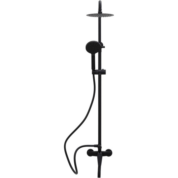 Душевая стойка Allen Brau Eclipse 5.E1007-31, чёрный матовый - фото 5