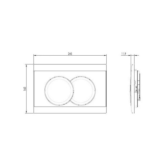 Инсталляция с подвесным безободковым унитазом Jacob Delafon Rodin+ E21750RU-BL, сиденье с тонкой крышкой микролифт - фото 5
