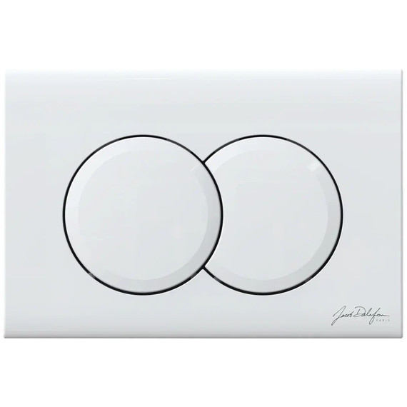 Инсталляция с подвесным безободковым унитазом Jacob Delafon Vive E28079RU-0, сиденье с тонкой крышкой микролифт - фото 4