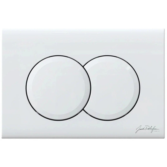 Инсталляция с подвесным безободковым унитазом Jacob Delafon Bastille EDAB103-00, сиденье с тонкой крышкой микролифт - фото 4