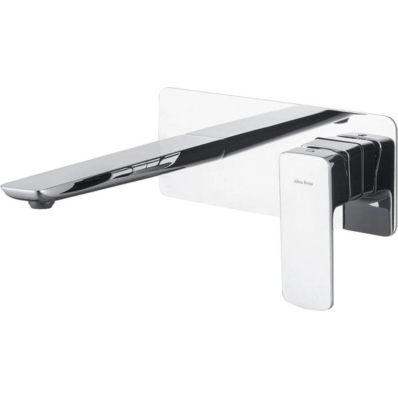 Смеситель для раковины настенный Allen Brau Infinity 5.21003-00 (со скрытой частью) - фото 