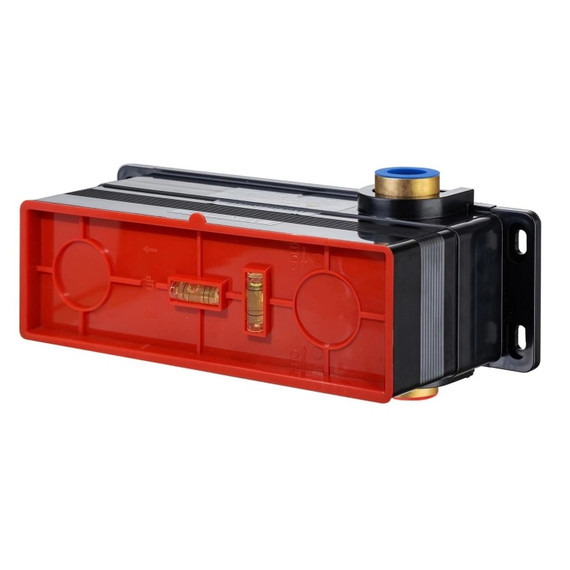 Смеситель для раковины настенный Allen Brau Infinity 5.21003-31 (со скрытой частью) чёрный матовый - фото 8