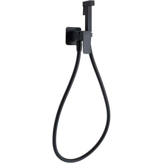 Набор для гигиенического душа Allen Brau Infinity 5.21005-31 (со скрытой частью) чёрный матовый - фото 