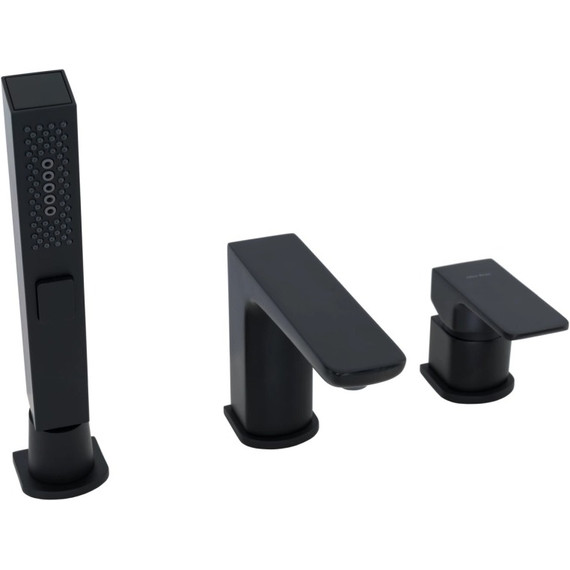 Смеситель для ванны Allen Brau Infinity 5.21008-31, чёрный матовый - фото 2