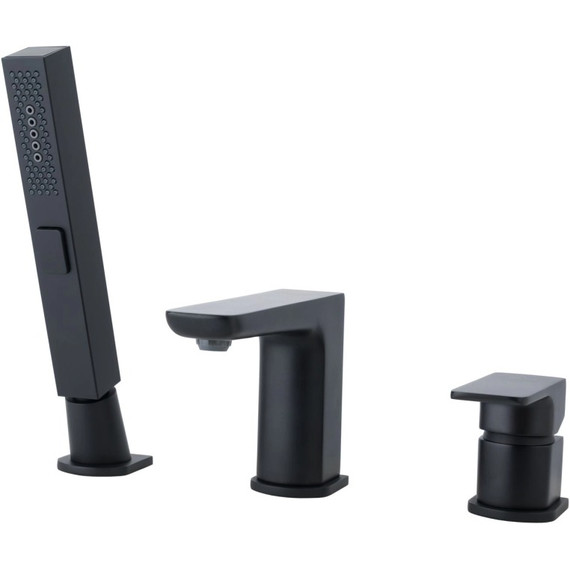 Смеситель для ванны Allen Brau Infinity 5.21008-31, чёрный матовый - фото 3