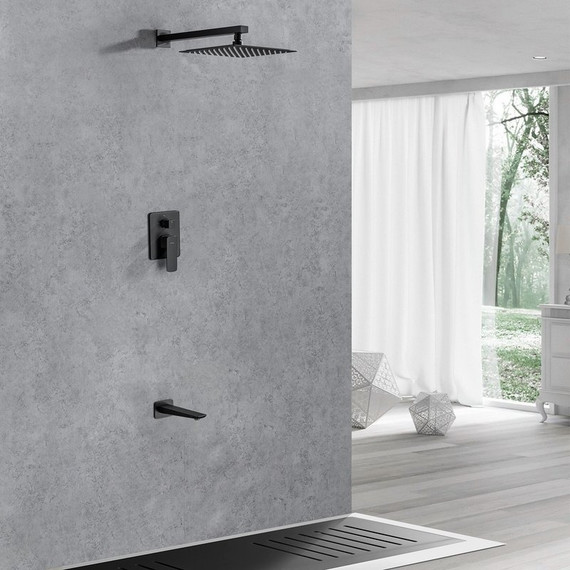 Излив для ванны Allen Brau Infinity 5.21020-31, чёрный матовый - фото 3