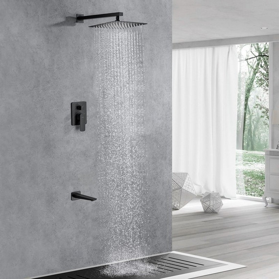 Излив для ванны Allen Brau Infinity 5.21020-31, чёрный матовый - фото 4