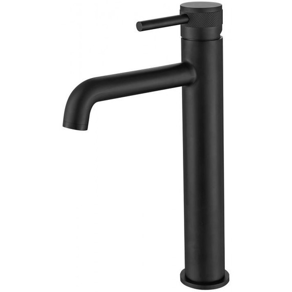 Смеситель для раковины высокий Allen Brau Priority 5.31002-31, чёрный матовый - фото 
