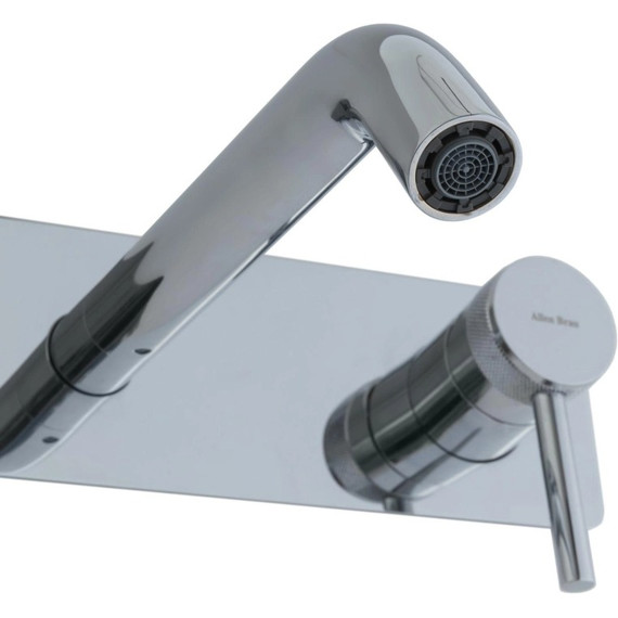 Смеситель для раковины настенный Allen Brau Priority 5.31003-00 (со скрытой частью) - фото 8