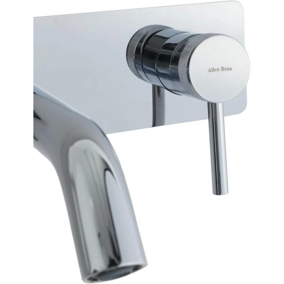 Смеситель для раковины настенный Allen Brau Priority 5.31003-00 (со скрытой частью) - фото 3