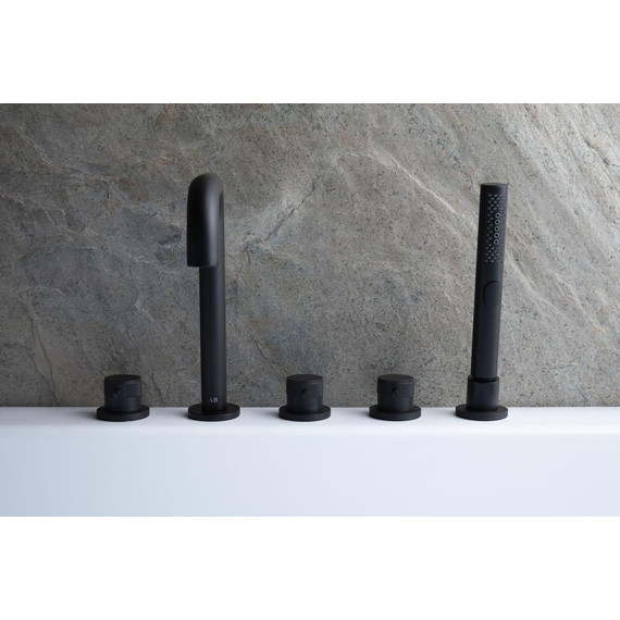 Смеситель для ванны Allen Brau Priority 5.31007-31, чёрный матовый - фото 6