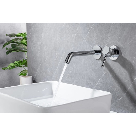 Смеситель для раковины настенный Allen Brau Priority 5.31030-00 (со скрытой частью) - фото 8