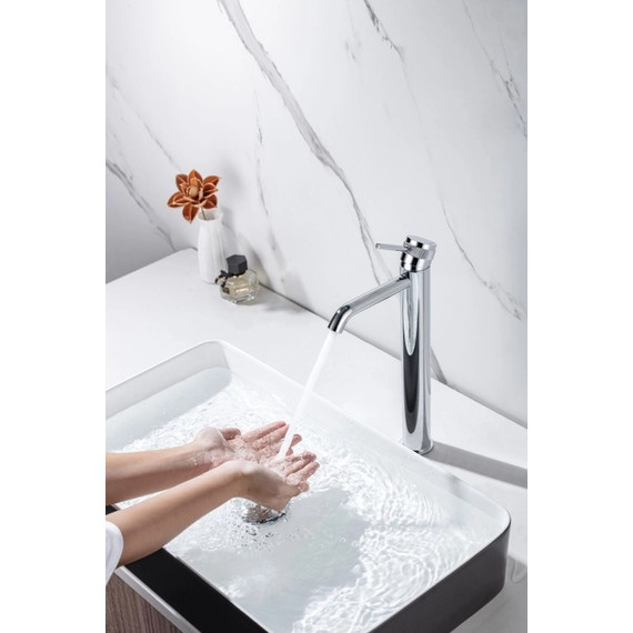 Смеситель для раковины высокий Allen Brau Priority 5.31A02-00 - фото 7