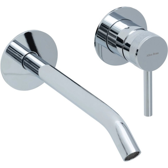 Смеситель для раковины настенный Allen Brau Priority 5.31A03-00 (со скрытой частью) - фото 