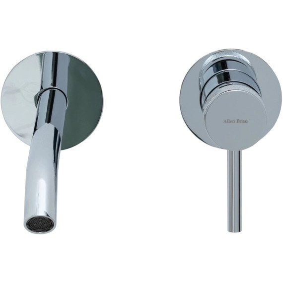 Смеситель для раковины настенный Allen Brau Priority 5.31A03-00 (со скрытой частью) - фото 3