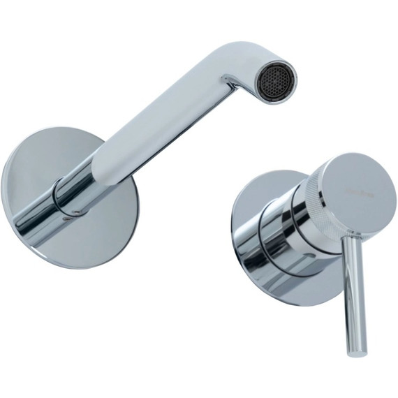 Смеситель для раковины настенный Allen Brau Priority 5.31A03-00 (со скрытой частью) - фото 2