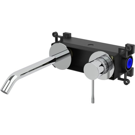 Смеситель для раковины настенный Allen Brau Priority 4.0 5.31C03-00 (со скрытой частью) - фото 2