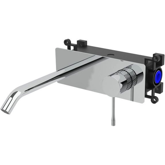 Смеситель для раковины настенный Allen Brau Priority 4.0 5.31D03-00 (со скрытой частью) - фото 2