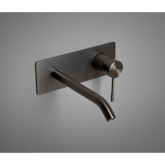 Смеситель для раковины настенный Allen Brau Priority 4.0 5.31D03-MG (со скрытой частью) графит - фото 7