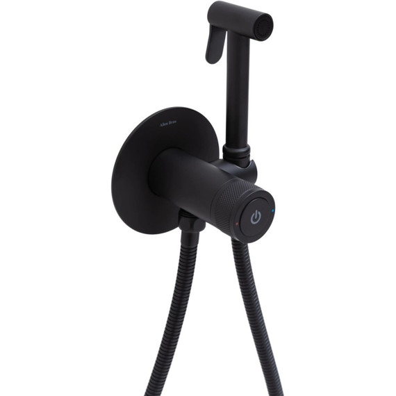 Набор для гигиенического душа Allen Brau Liberty 5.33005-31 (со скрытой частью) чёрный матовый - фото 2