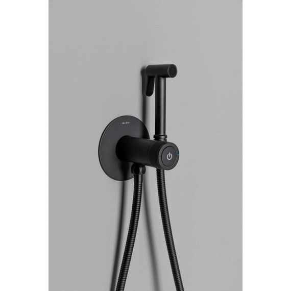 Набор для гигиенического душа Allen Brau Liberty 5.33005-31 (со скрытой частью) чёрный матовый - фото 5